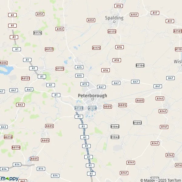Map Castor map of Castor (PE5 7) and practical information